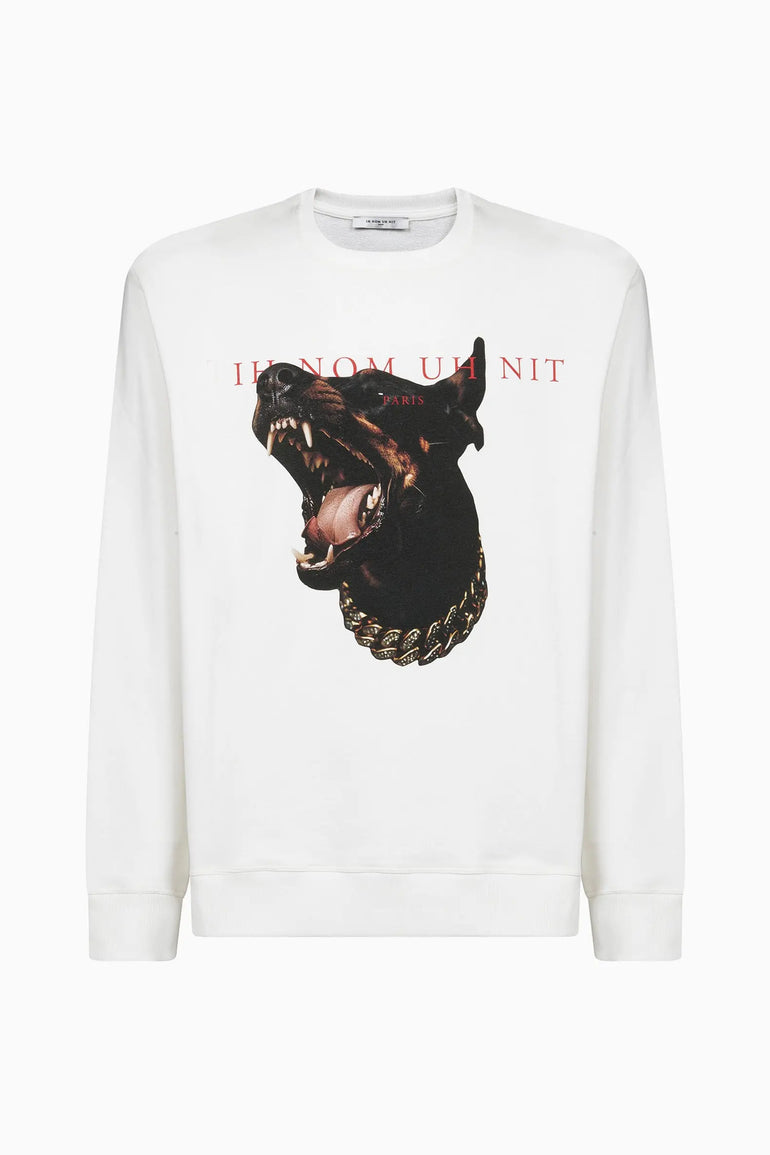Dobermann Graphic Crewneck Ih Nom Uh Nit IH NOM UH NIT sweater.