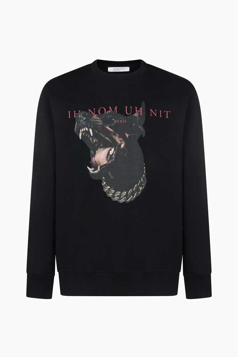 Dobermann Graphic Crewneck Ih Nom Uh Nit IH NOM UH NIT sweater.