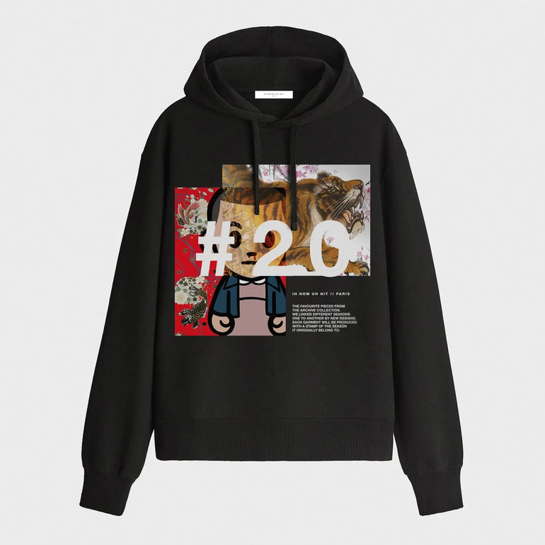 #20 PRINT HOODIE Ih Nom Uh Nit IH NOM UH NIT sweater.