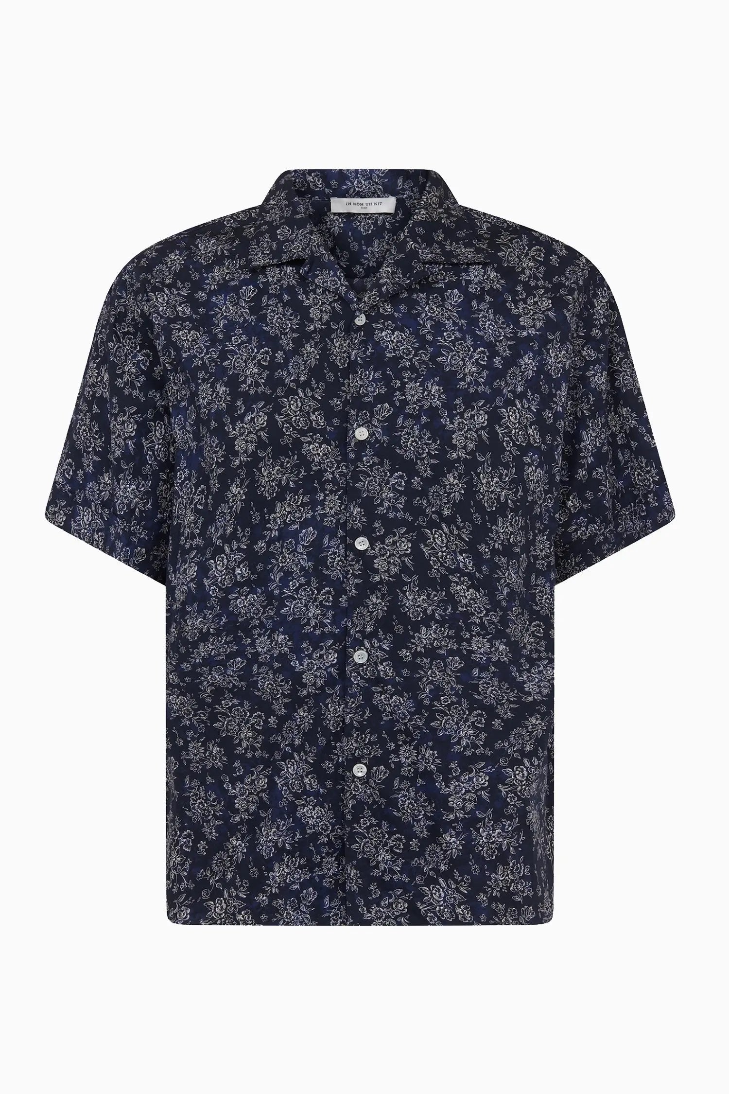 BOWLING SHIRT WITH LEAF DESIGN Ih Nom Uh Nit IH NOM UH NIT shirt.