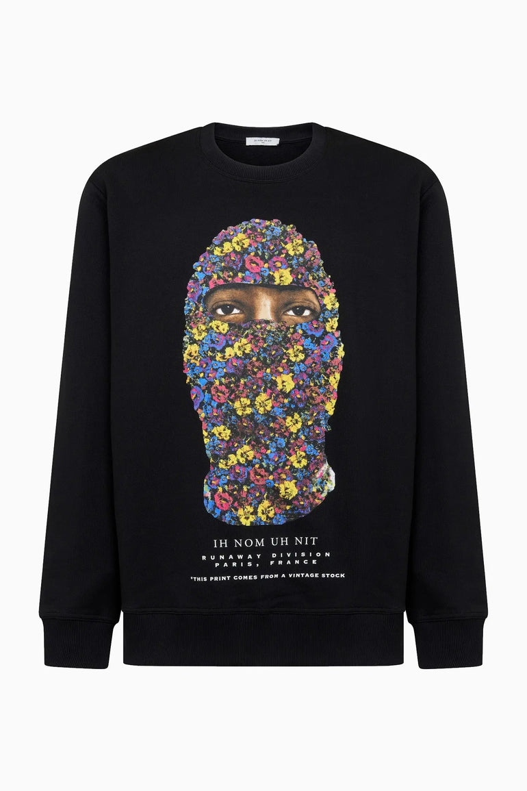 CREWNECK MULTI FLOWER Ih Nom Uh Nit IH NOM UH NIT sweater.