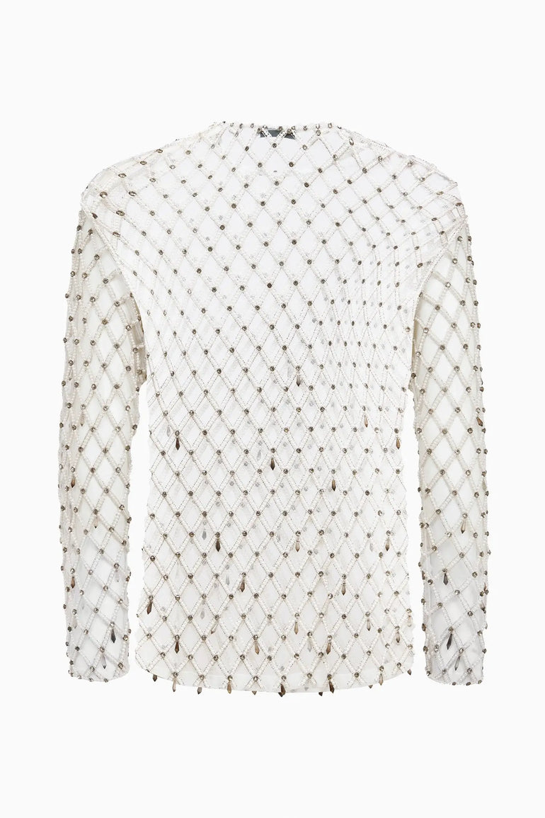 Embroidered long sleeve tee Ih Nom Uh Nit IH NOM UH NIT t-shirt.