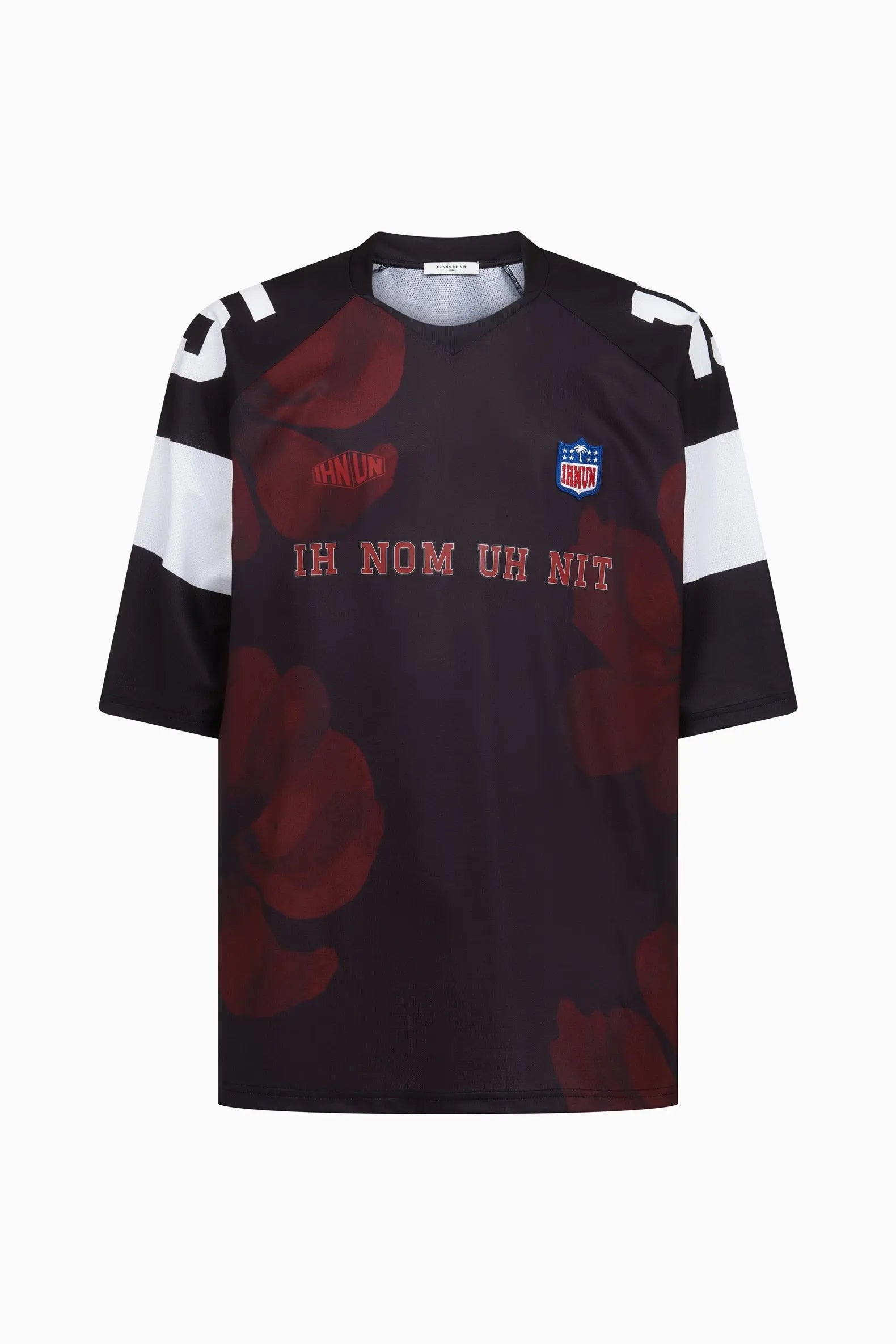 Floral Accent Sports Jersey Ih Nom Uh Nit IH NOM UH NIT t-shirt.