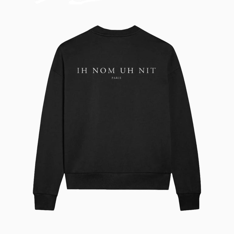 "This is authentic" CREWNECK with mask Ih Nom Uh Nit IH NOM UH NIT sweater.