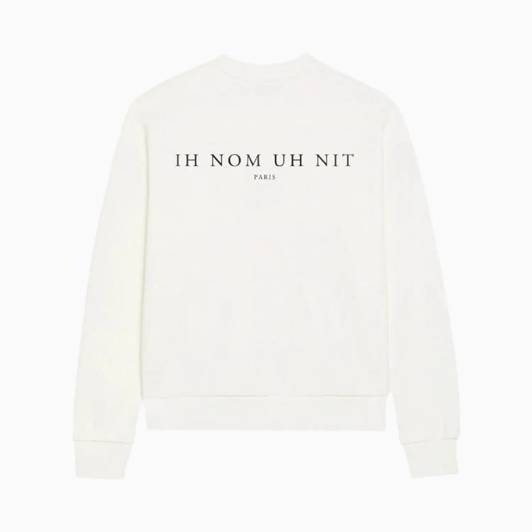 "This is authentic" CREWNECK with mask Ih Nom Uh Nit IH NOM UH NIT sweater.