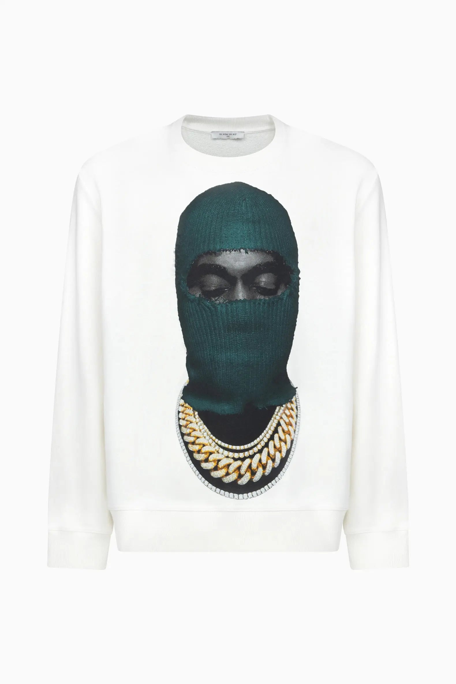 CREWNECK MASK20 GREEN Ih Nom Uh Nit IH NOM UH NIT sweater.