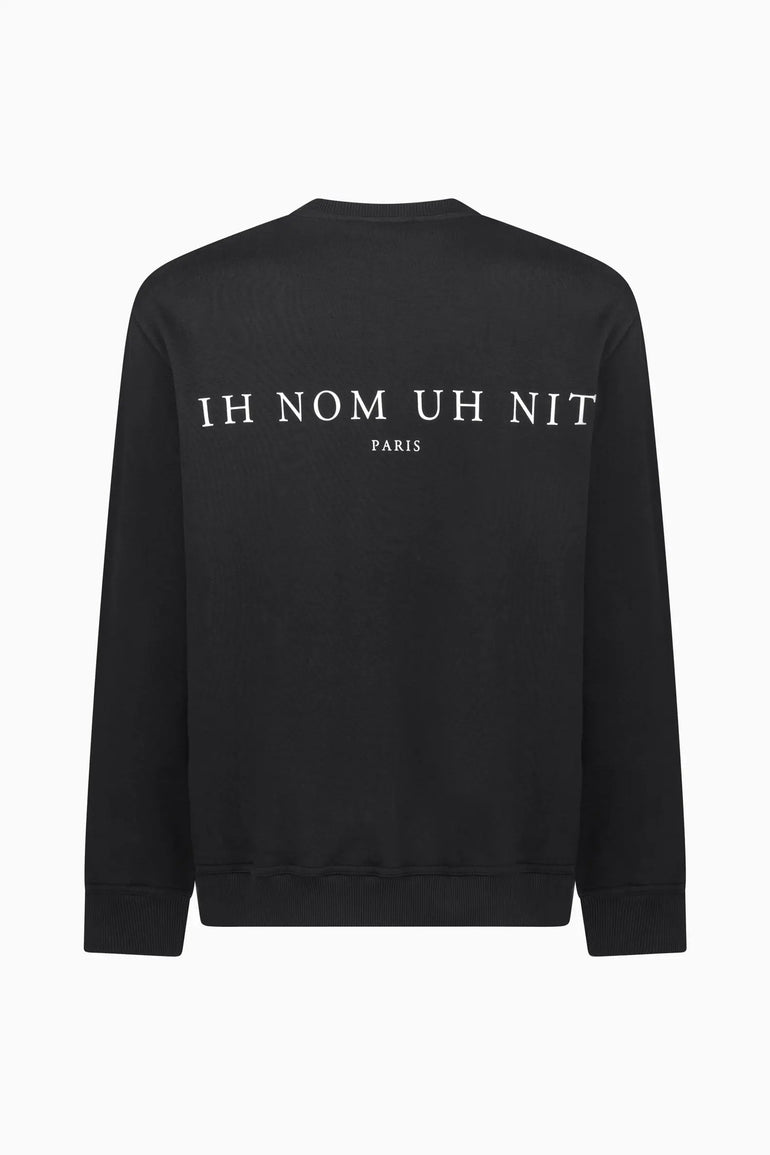 CREWNECK PALM PRINT Ih Nom Uh Nit IH NOM UH NIT sweater.