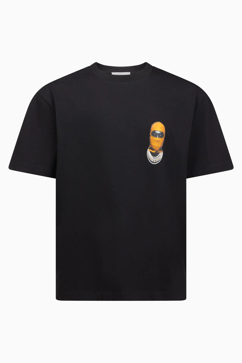 T-SHIRT WITH SMALL MASK PRINT Ih Nom Uh Nit IH NOM UH NIT t-shirt.