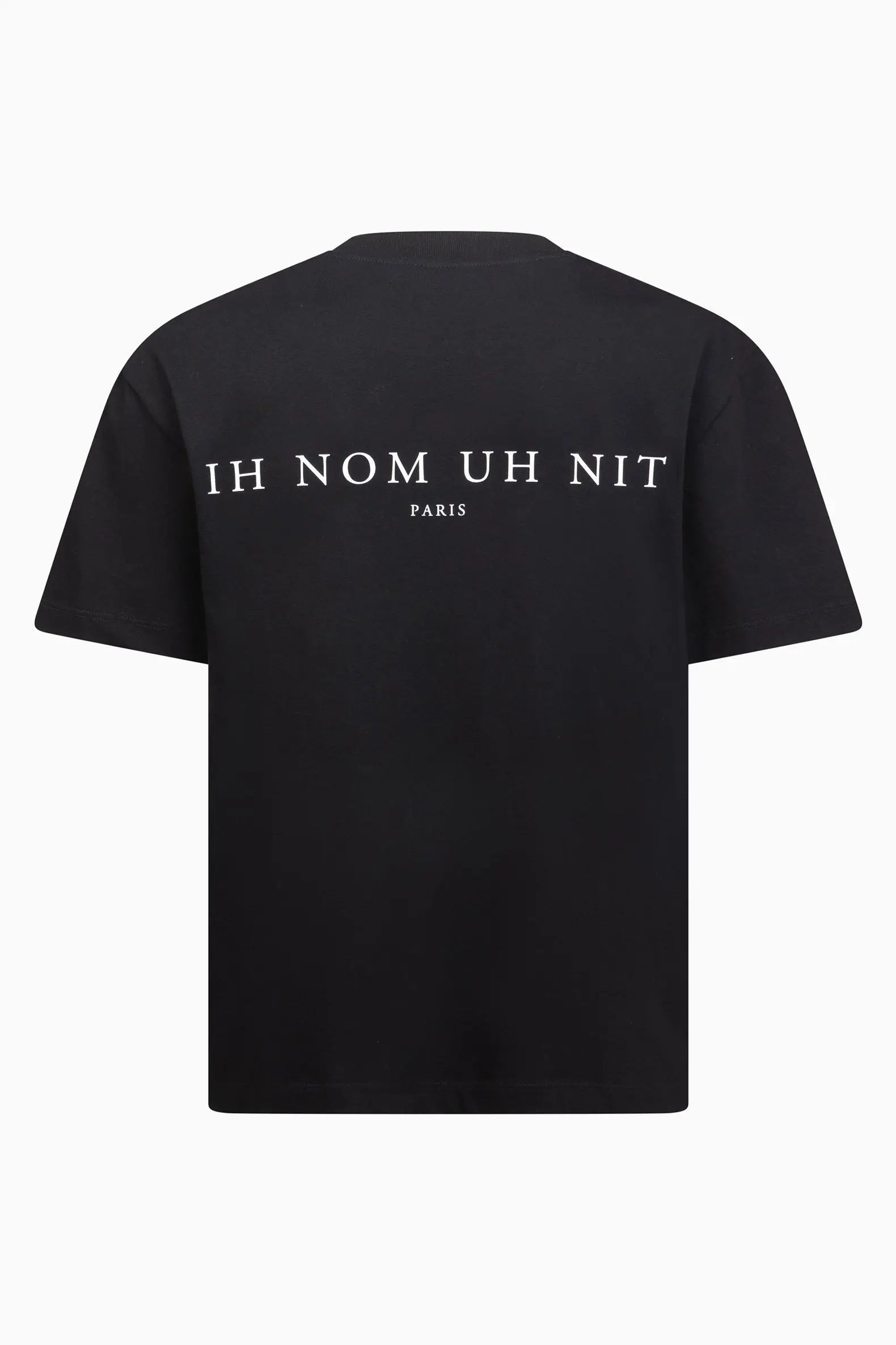 T-SHIRT WITH SMALL MASK PRINT Ih Nom Uh Nit IH NOM UH NIT t-shirt.