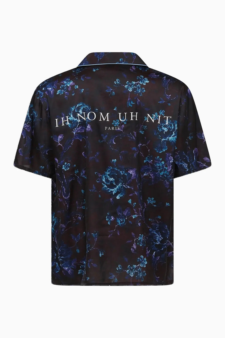 SATIN SHIRT WIITH LOGO IH NOM UH NIT IH NOM UH NIT shirt.