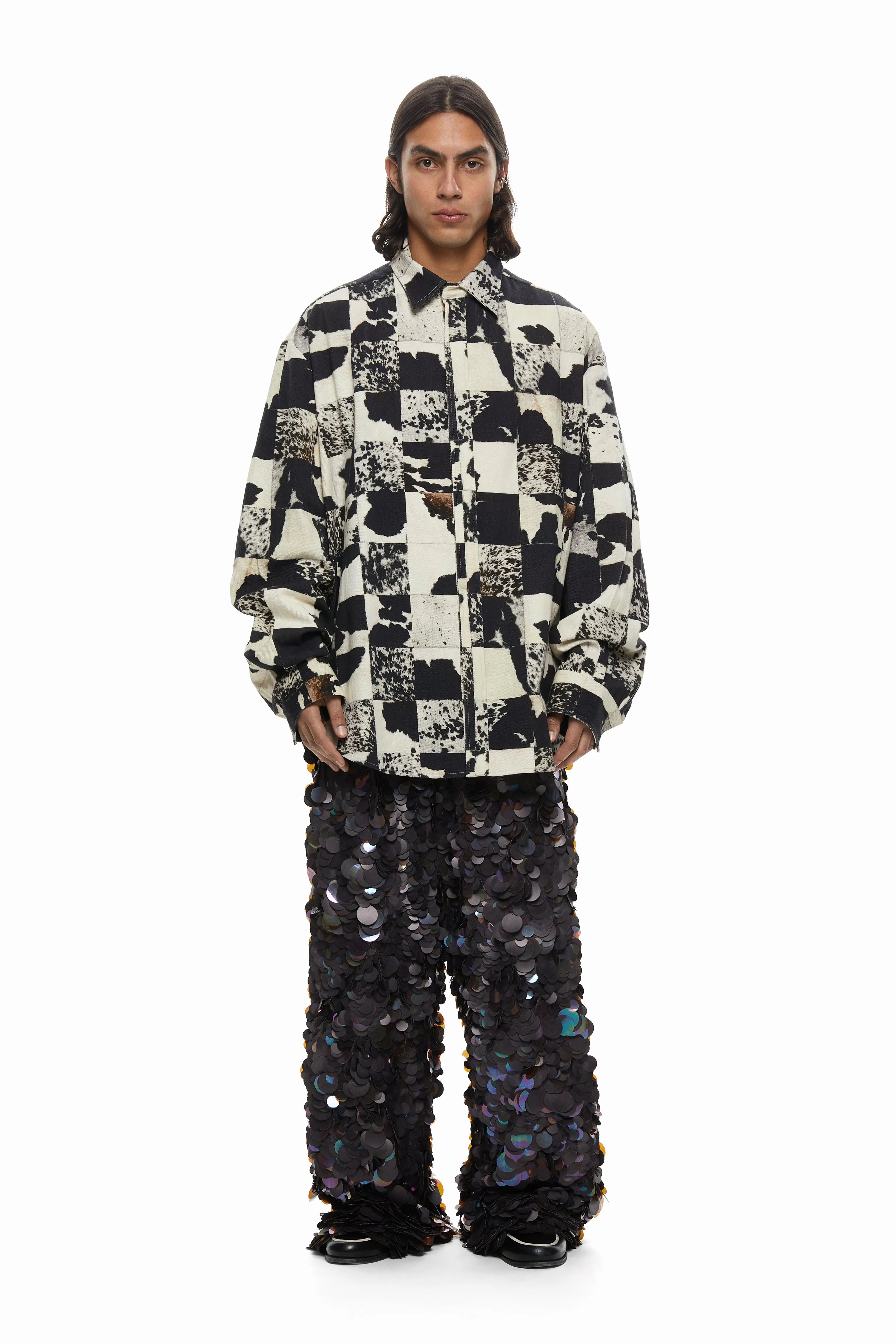 OVERSHIRT IN CANVAS COW Ih Nom Uh Nit IH NOM UH NIT shirt.