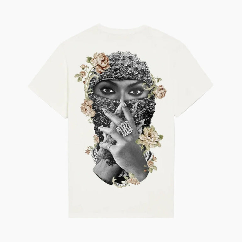 T-shirt Black Pearl Roses with logo IH NOM UH NIT IH NOM UH NIT t-shirt.